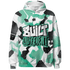 High OG Green Glow 1s Sweatshirt Match Built Different 3D All-Over Print - NastyJamz