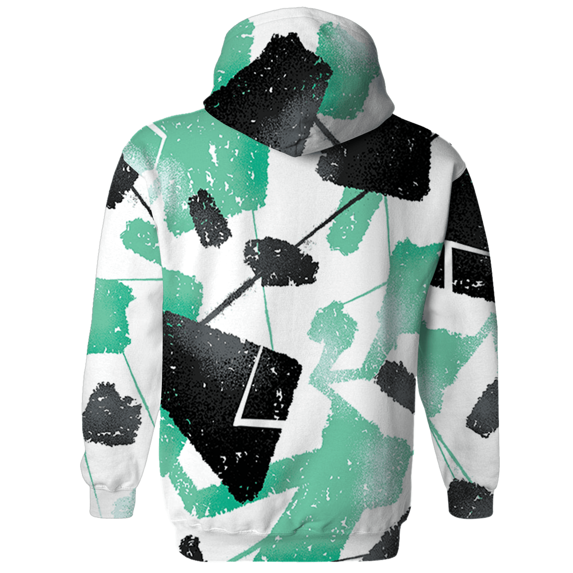 High OG Green Glow 1s Sweatshirt Match Built Different 3D All-Over Print - NastyJamz
