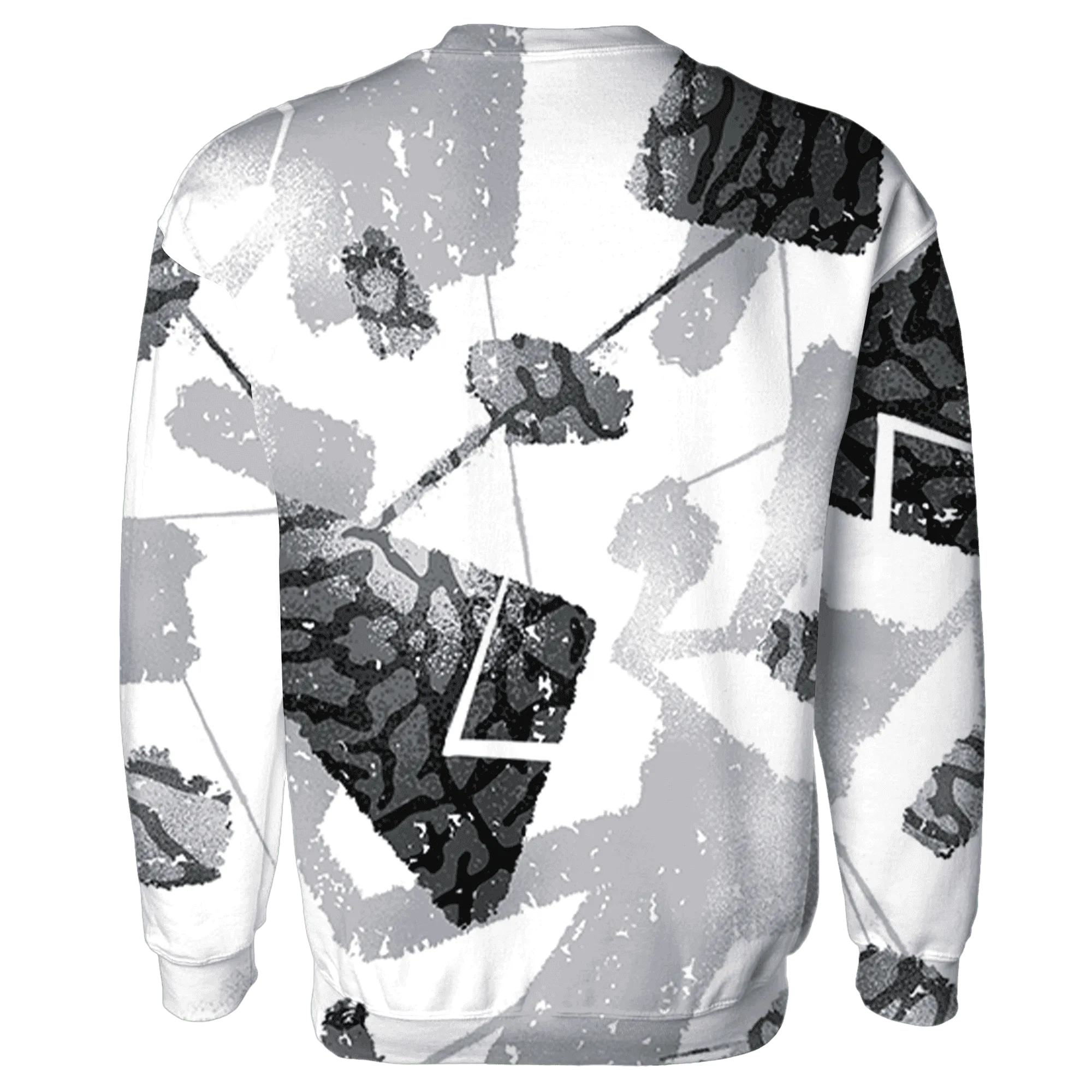 Cement-Grey-3s-Sweatshirt-Match-Built-Different-3D-Broken
