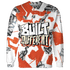Georgia Peach 3s Hoodie Match Built Different 3D All-Over Print - NastyJamz
