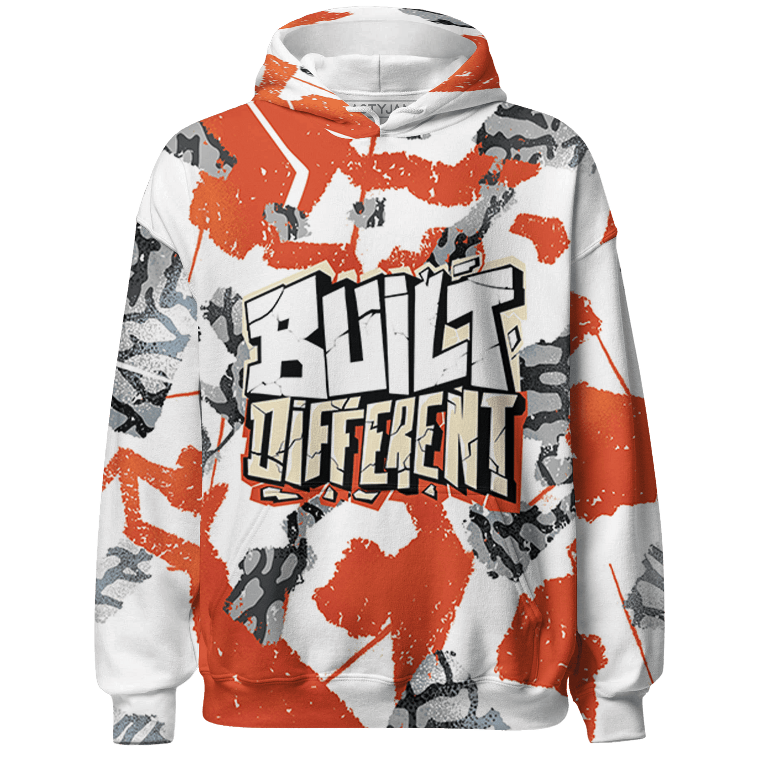 Georgia Peach 3s Sweatshirt Match Built Different 3D All-Over Print - NastyJamz