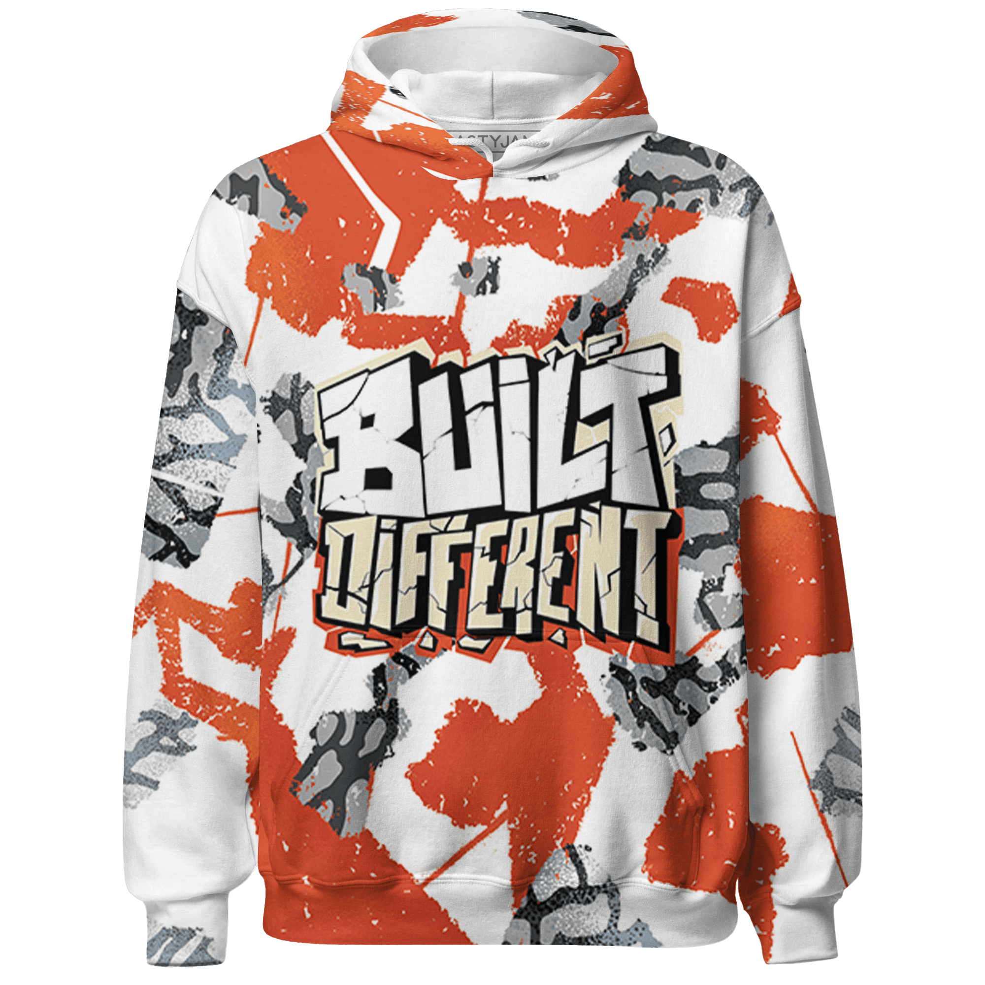 Georgia Peach 3s Sweatshirt Match Built Different 3D All-Over Print - NastyJamz