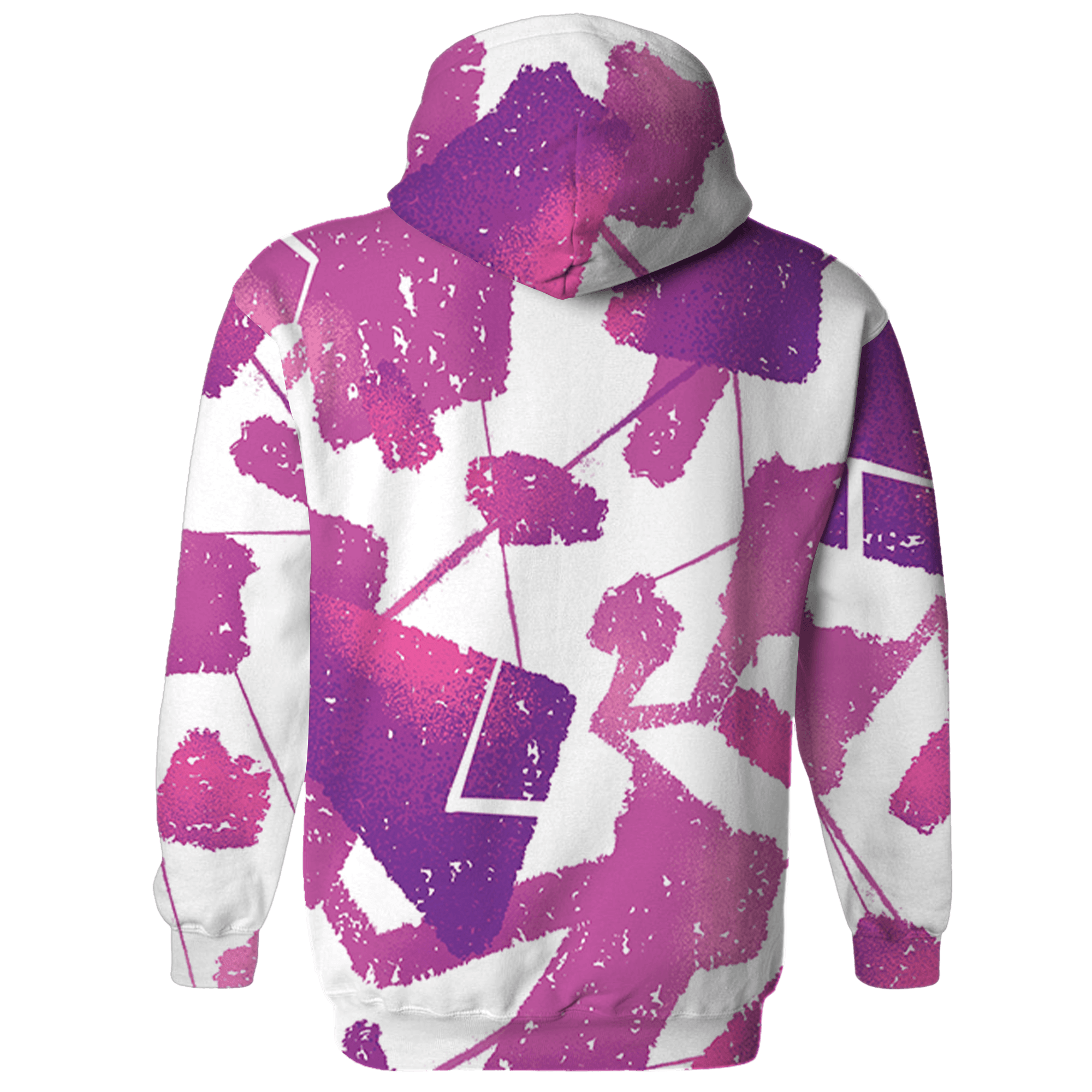 GS Hyper Violet 4s Hoodie Match Built Different 3D All-Over Print Broken - NastyJamz