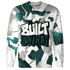 Oxidized Green 4s Hoodie Match Built Different 3D All-Over Print - NastyJamz