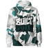 Oxidized Green 4s Sweatshirt Match Built Different 3D All-Over Print - NastyJamz