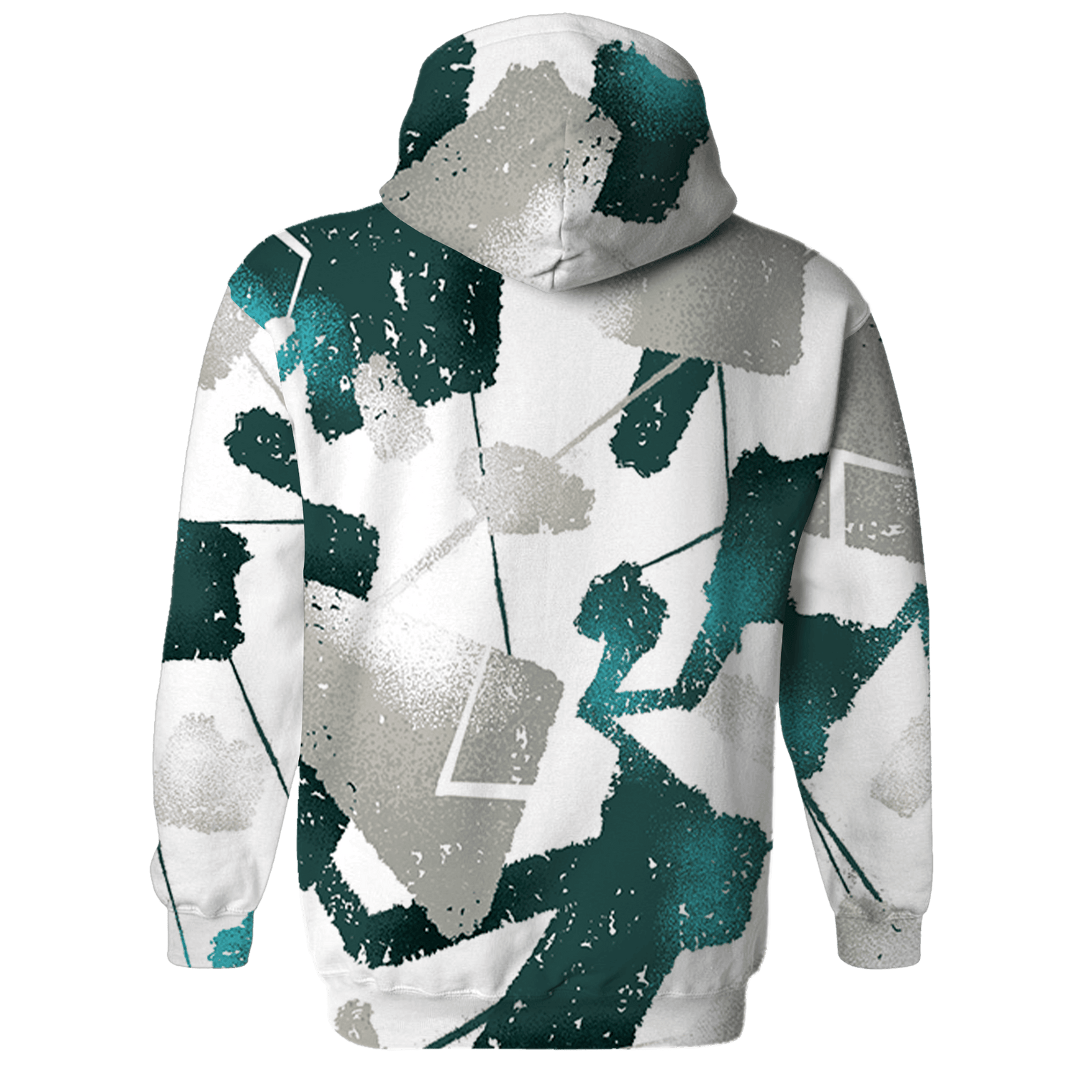 Oxidized Green 4s Sweatshirt Match Built Different 3D All-Over Print - NastyJamz