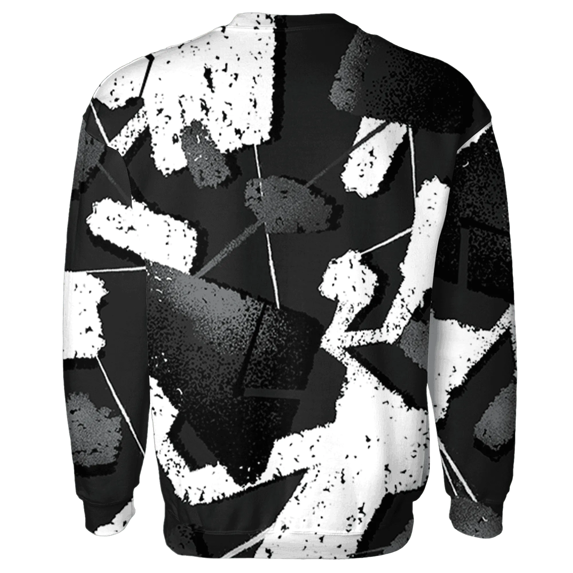 White-Thunder-4s-Sweatshirt-Match-Built-Different-3D-Broken