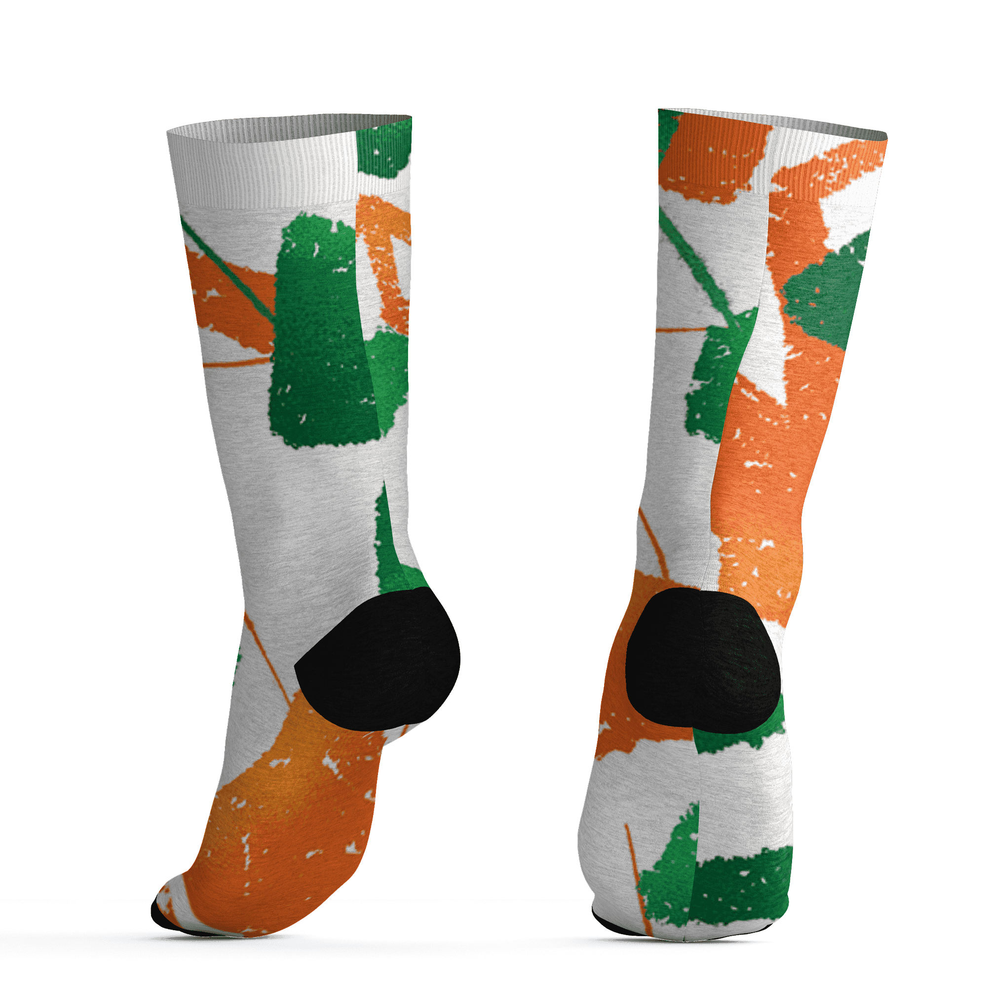 AJ 5 MAM Hurricanes Socks Match Built Different 3D All-Over Print Broken - NastyJamz