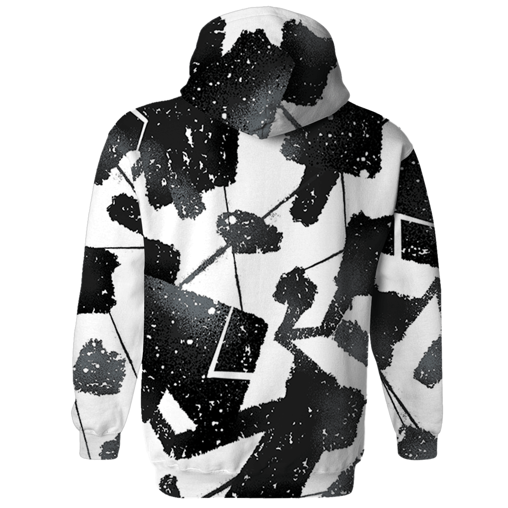 Reverse Oreo 6s Hoodie Match Built Different 3D All-Over Print Broken - NastyJamz