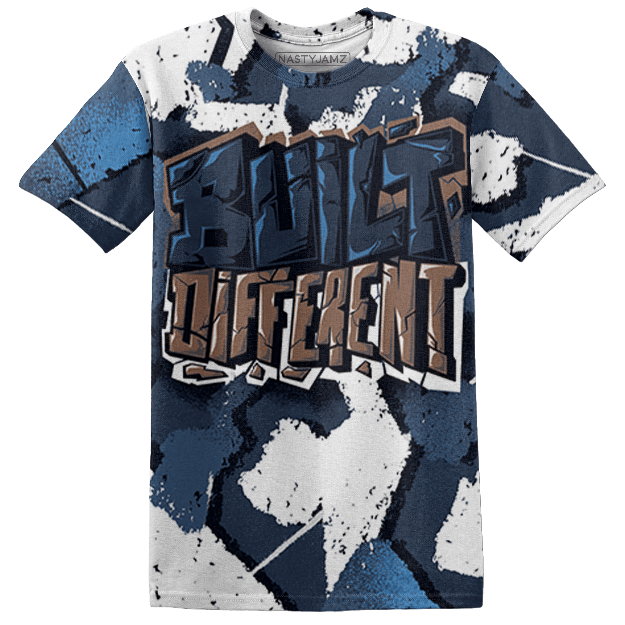 AM 1 86 Jackie RBS T Shirt Match Built Different 3D All-Over Print Broken - NastyJamz