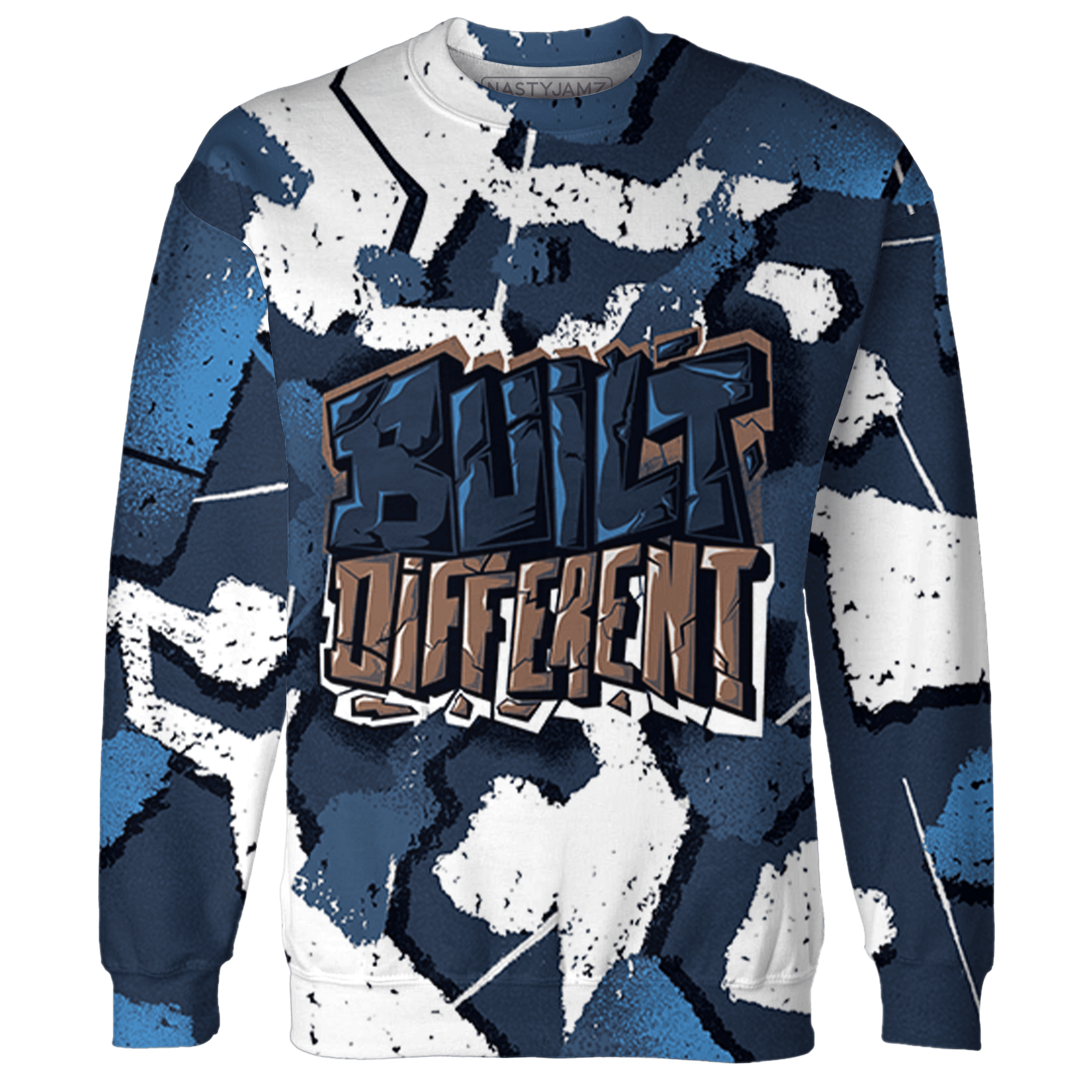 AM 1 86 Jackie RBS Hoodie Match Built Different 3D All-Over Print - NastyJamz