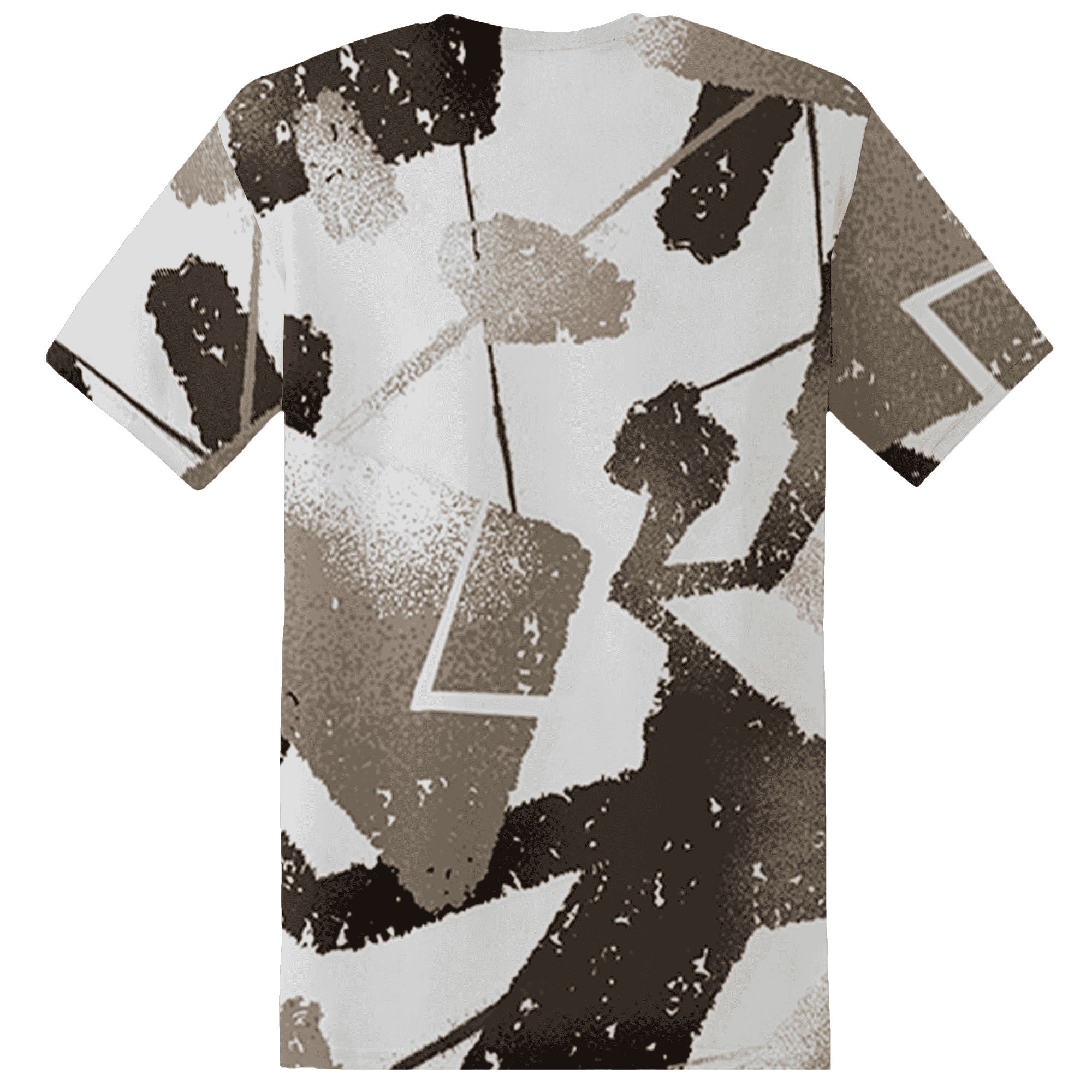 Dunk Low Baroque Brown T Shirt Match Built Different 3D All-Over Print Broken - NastyJamz