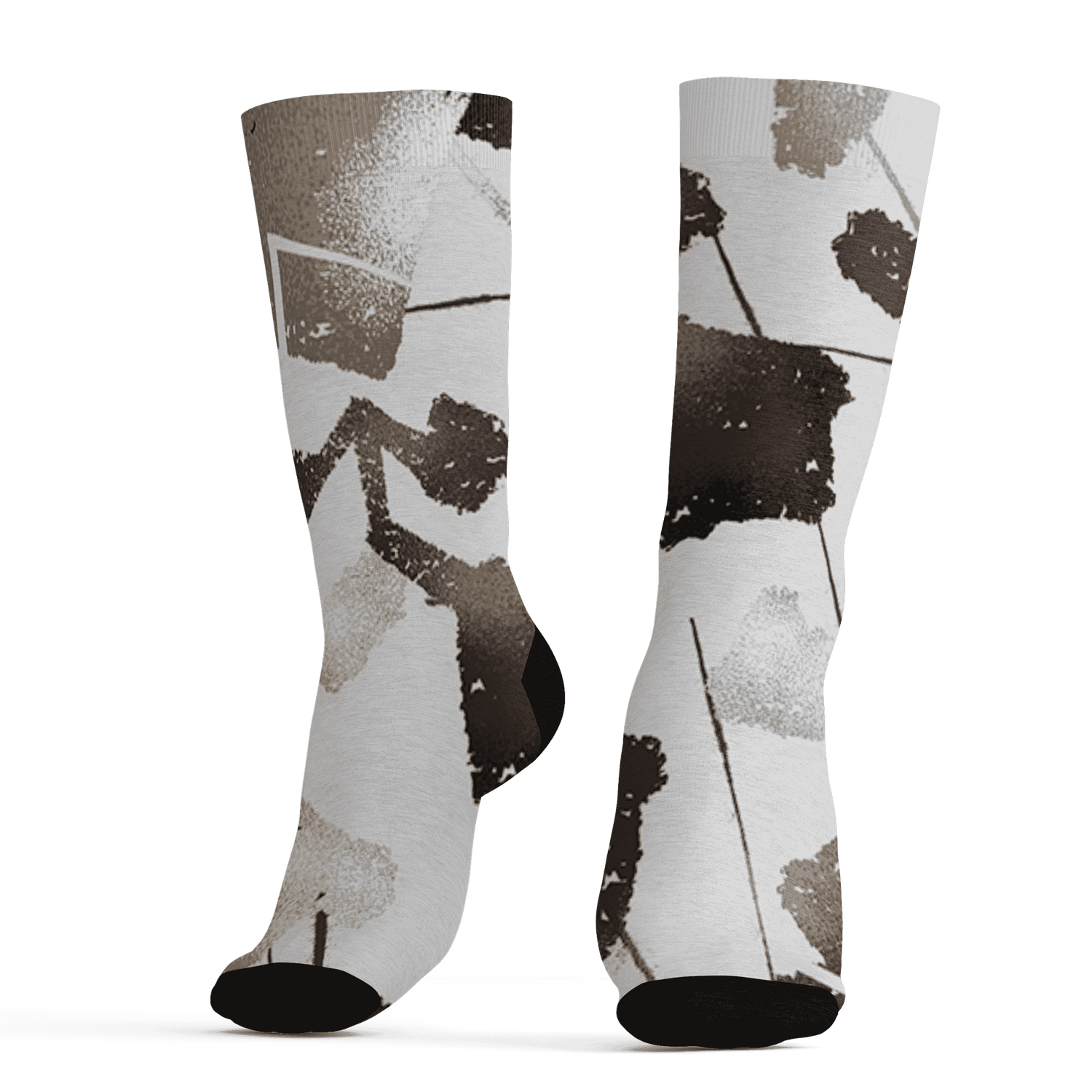 Dunk Low Baroque Brown Socks Match Built Different 3D All-Over Print Broken - NastyJamz