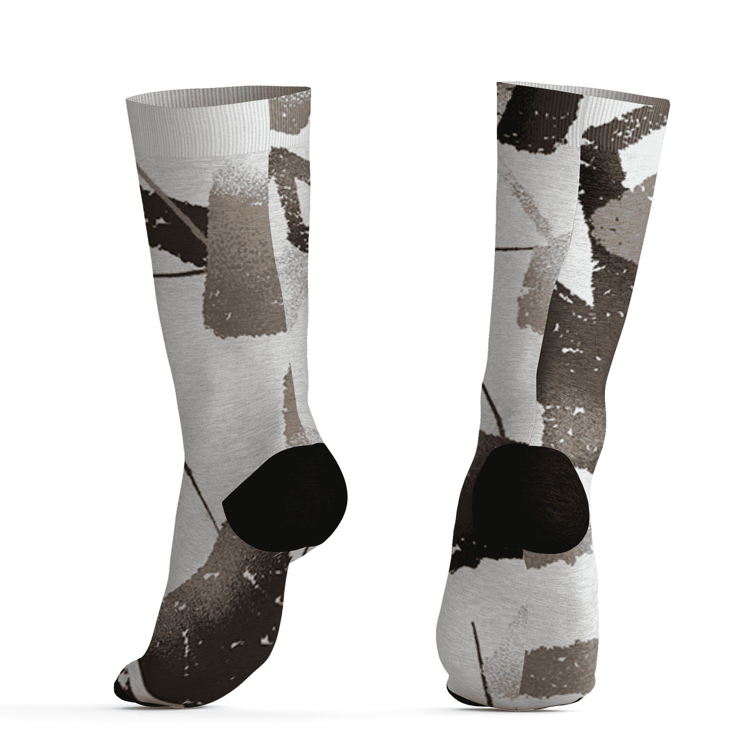 Dunk Low Baroque Brown Socks Match Built Different 3D All-Over Print Broken - NastyJamz