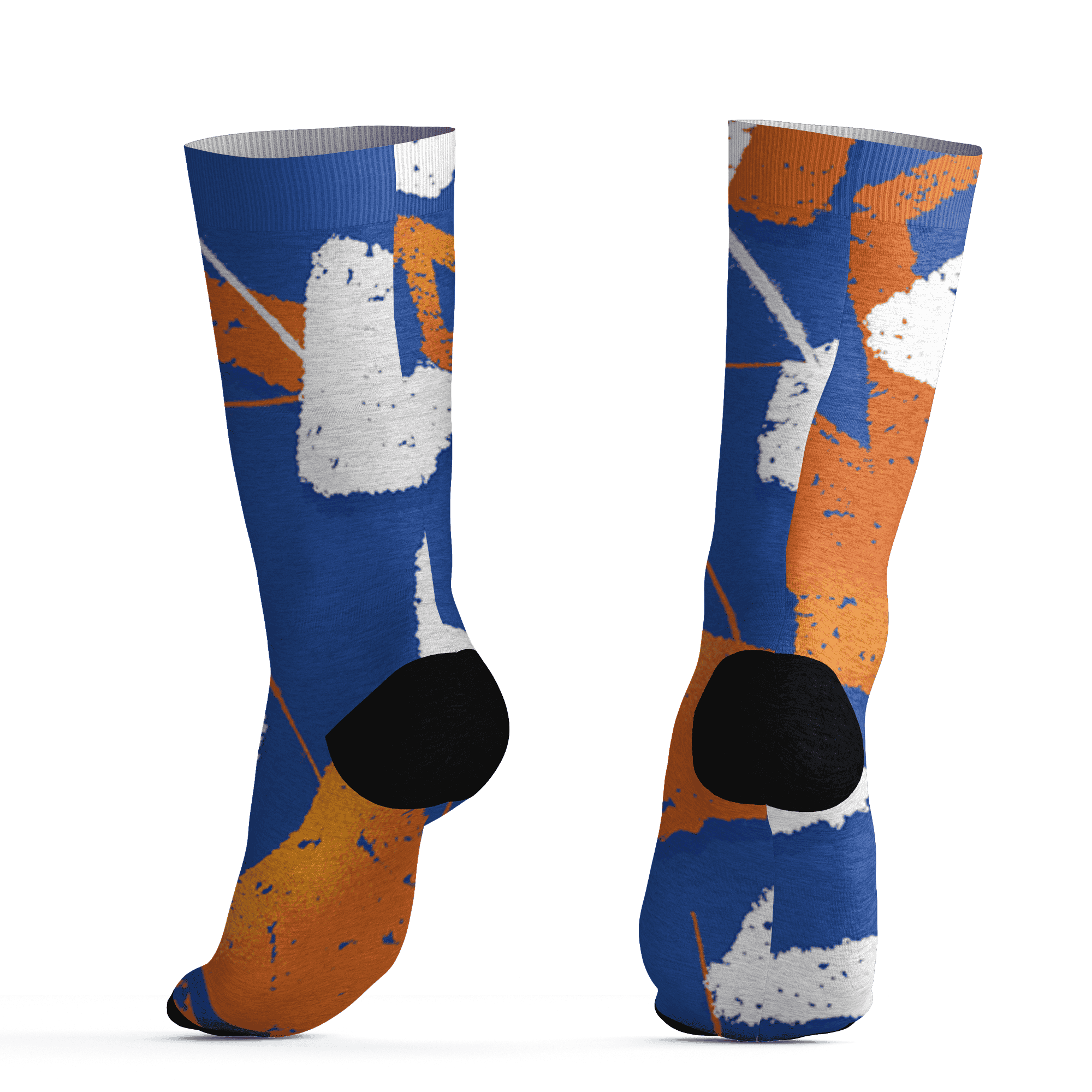 Dunk Low Knicks Socks Match Built Different 3D All-Over Print Broken - NastyJamz