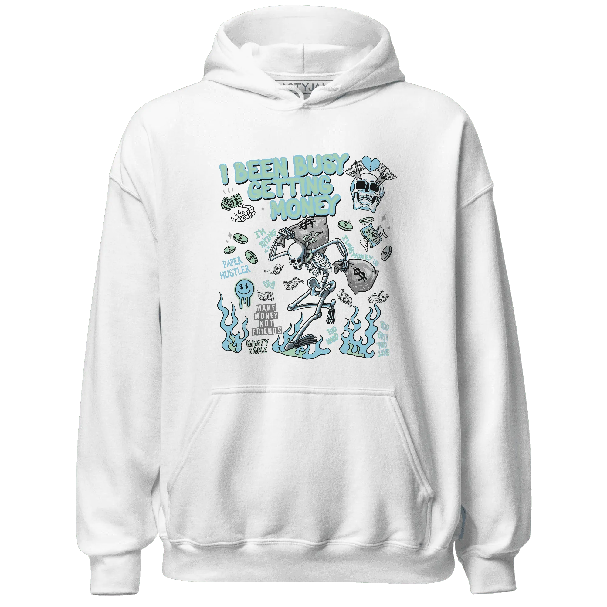 Dunk-Verdy-Visty-Blue-Gaze-Light-Arctic-Hoodie-Match-Busy-Getting-Money-Skull