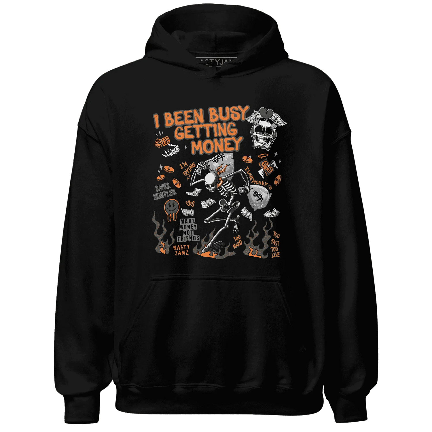 Fear-Pack-3s-NastyJamz-Hoodie-Match-Busy-Getting-Money-Skull