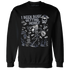 VaporMax-Plus-Midnight-Navy-White-Metallic-Silver-Sweatshirt-Match-Busy-Getting-Money-Skull