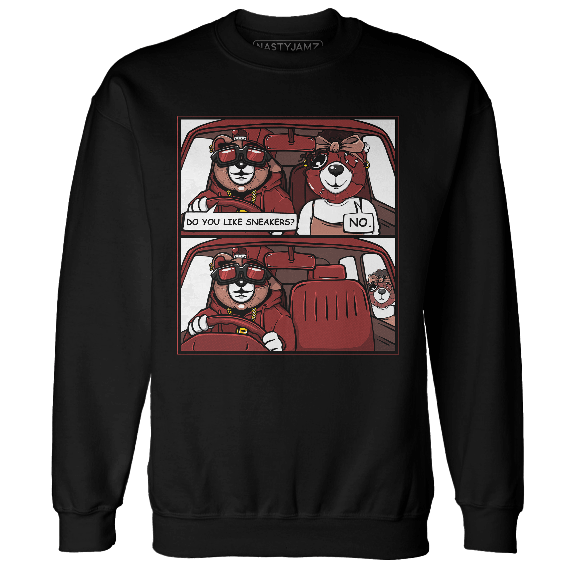 Dune Red 13s Sweatshirt Match Bye Her - NastyJamz