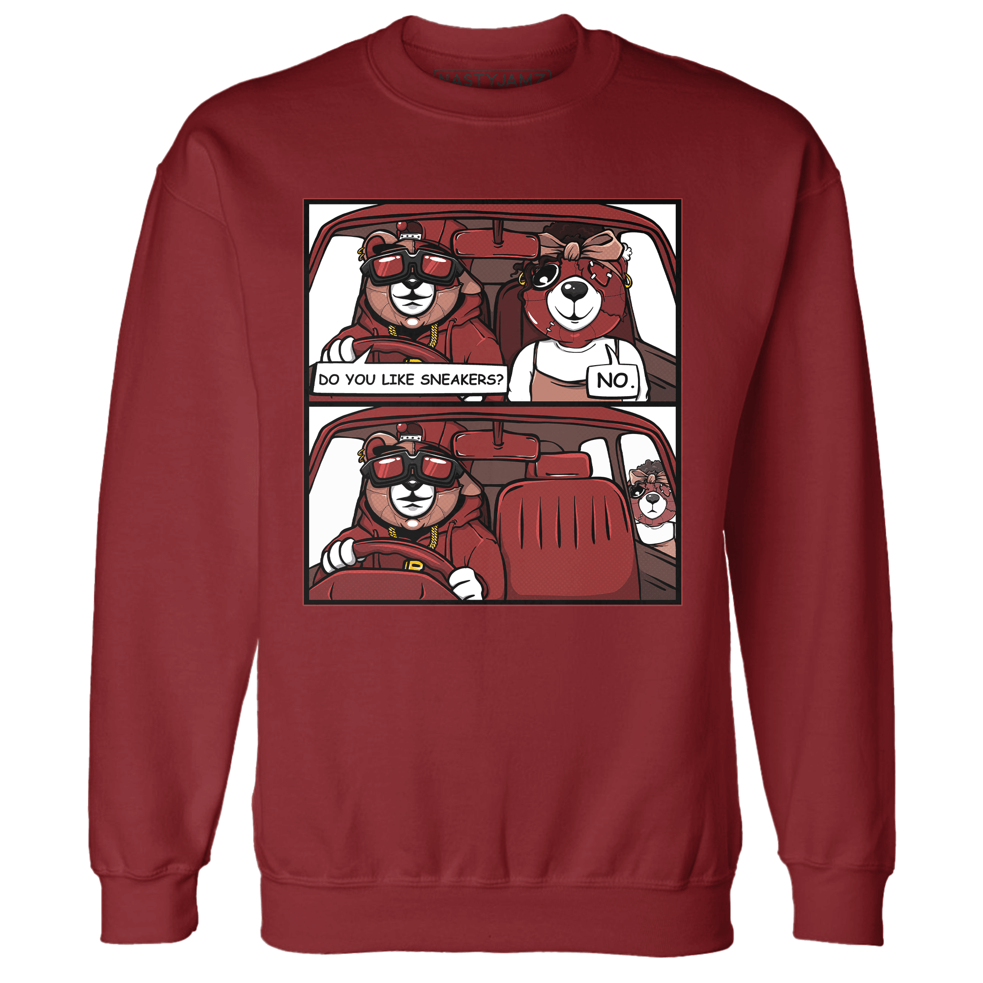 Dune Red 13s Sweatshirt Match Bye Her - NastyJamz