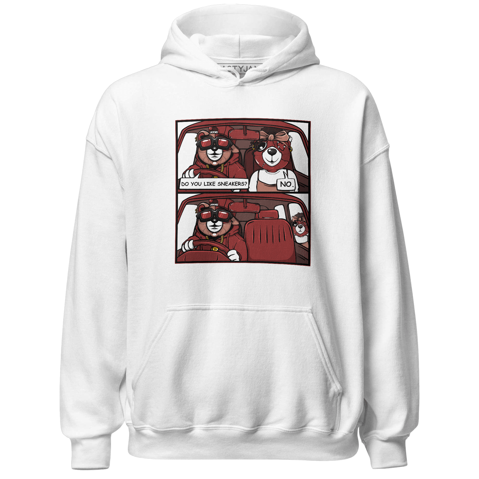 Dune Red 13s Hoodie Match Bye Her - NastyJamz