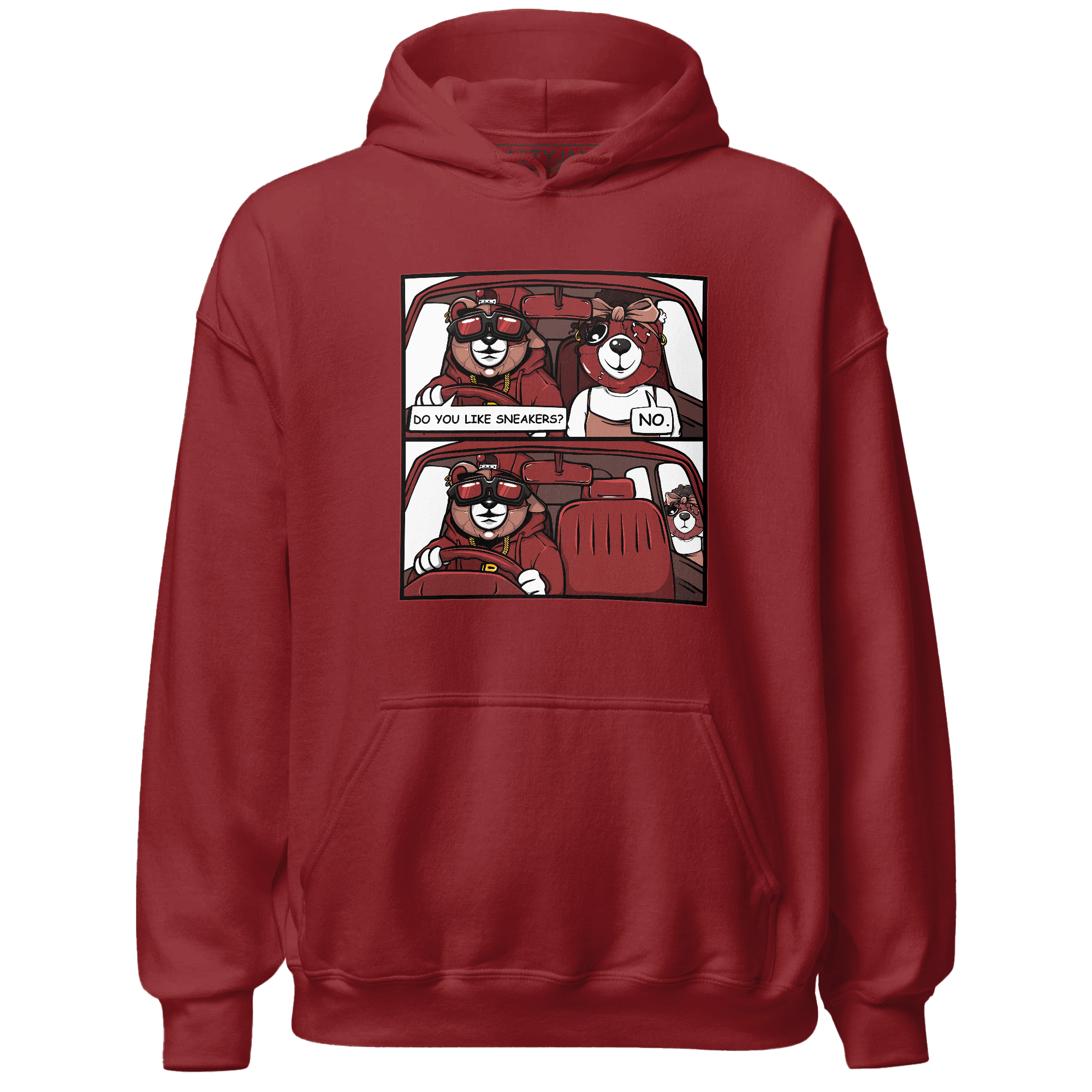 Dune Red 13s Hoodie Match Bye Her - NastyJamz