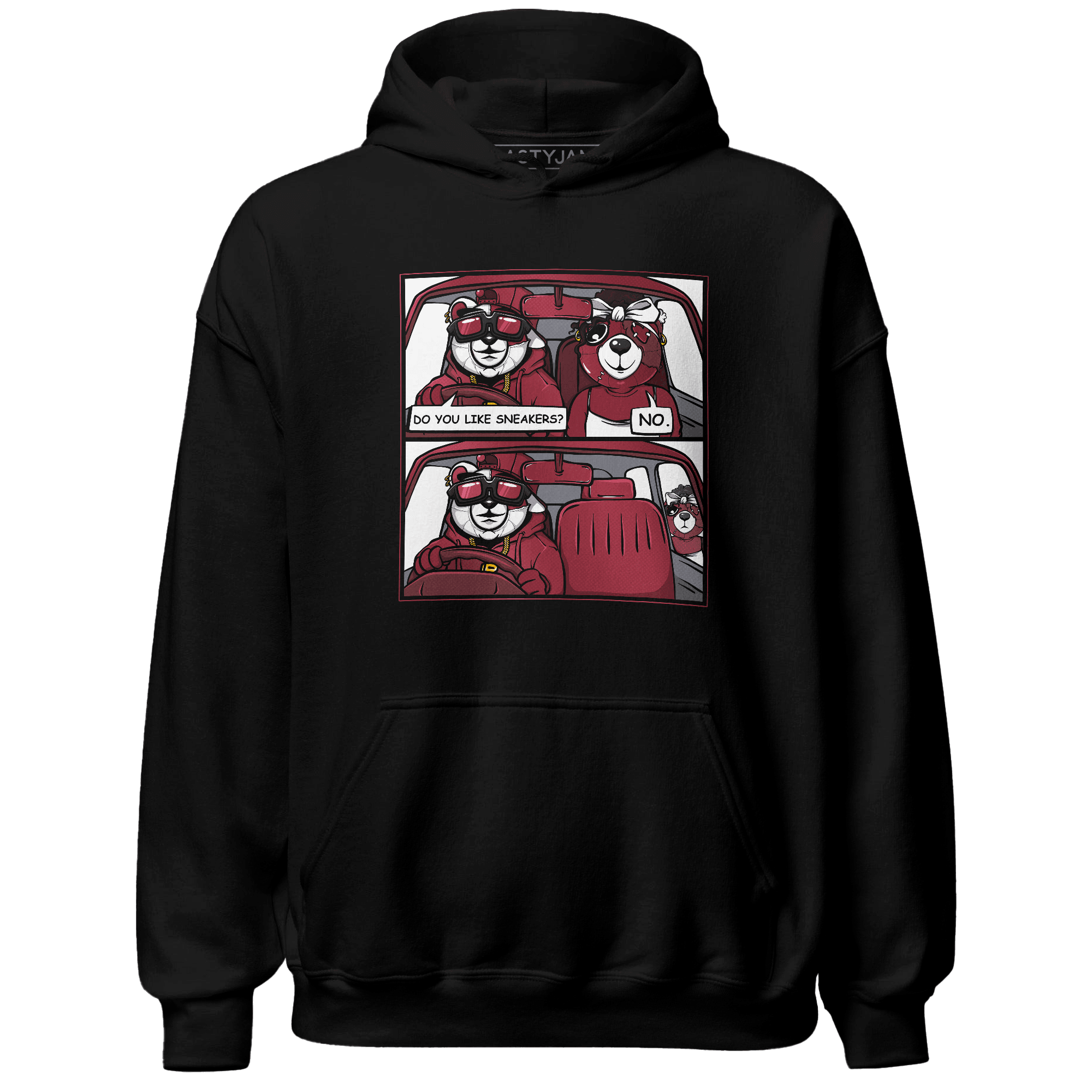 High 85 Metallic Burgundy 1s Hoodie Match Bye Her - NastyJamz
