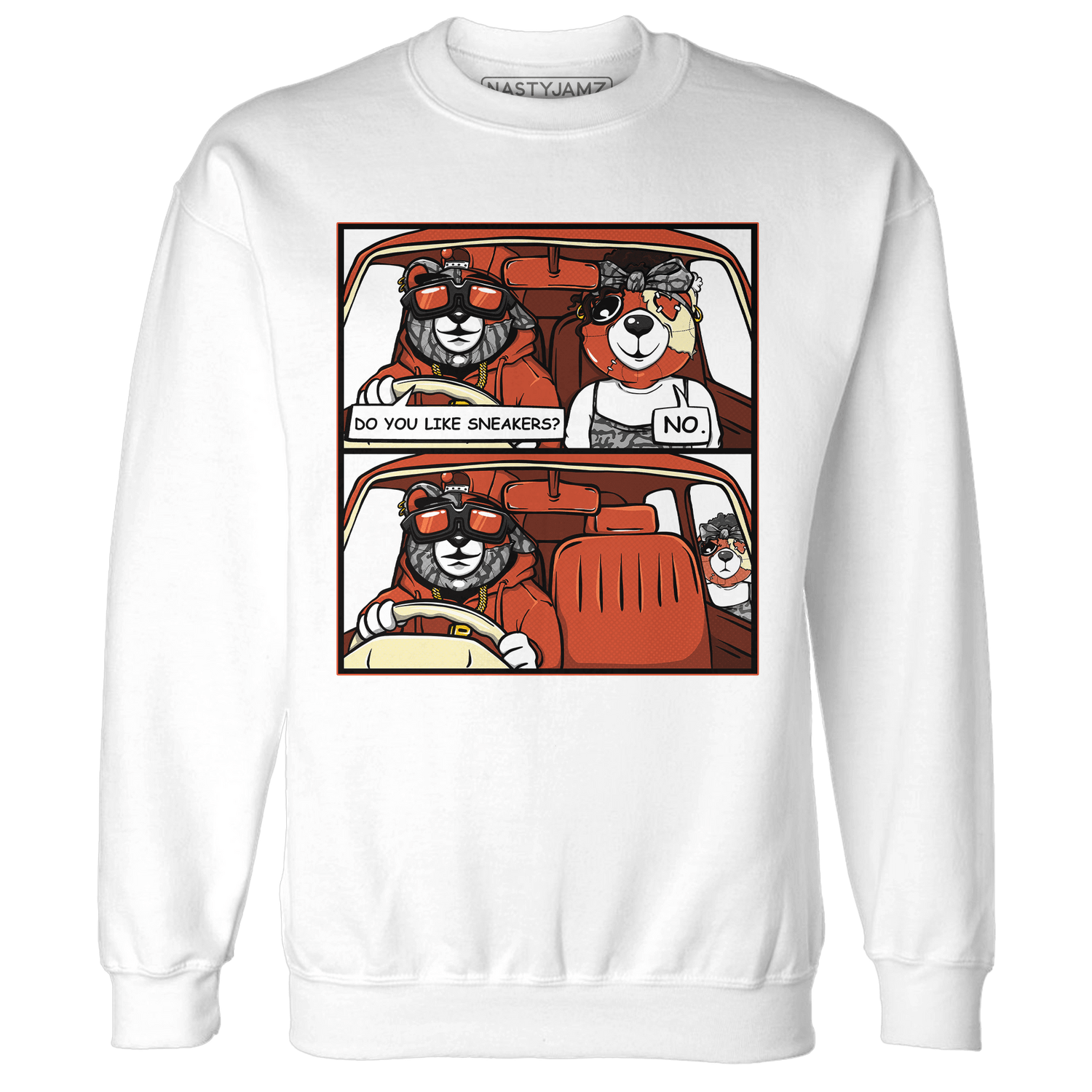 Georgia Peach 3s Sweatshirt Match Bye Her - NastyJamz