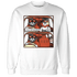 Georgia Peach 3s Sweatshirt Match Bye Her - NastyJamz