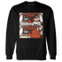 Georgia Peach 3s Sweatshirt Match Bye Her - NastyJamz