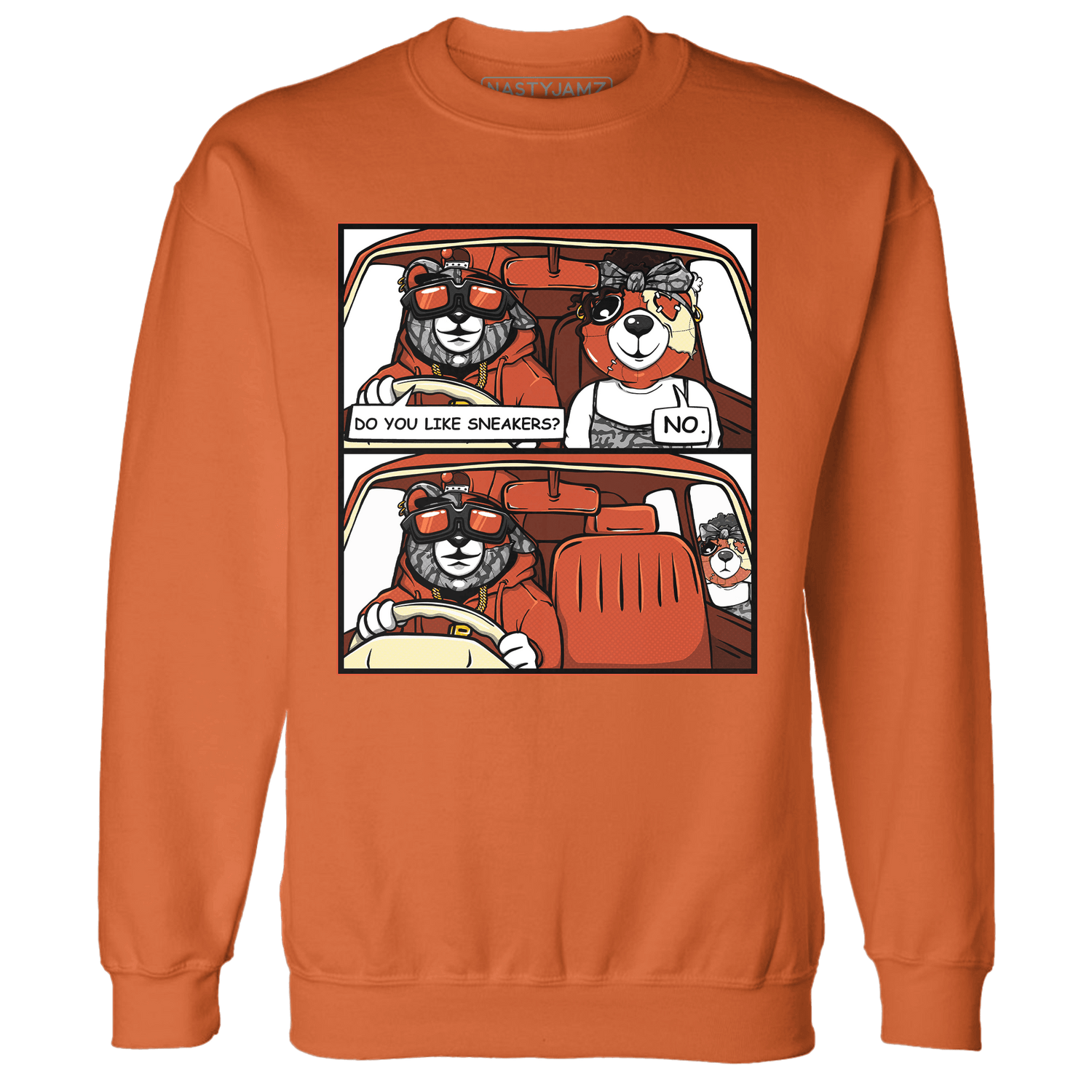 Georgia Peach 3s Sweatshirt Match Bye Her - NastyJamz
