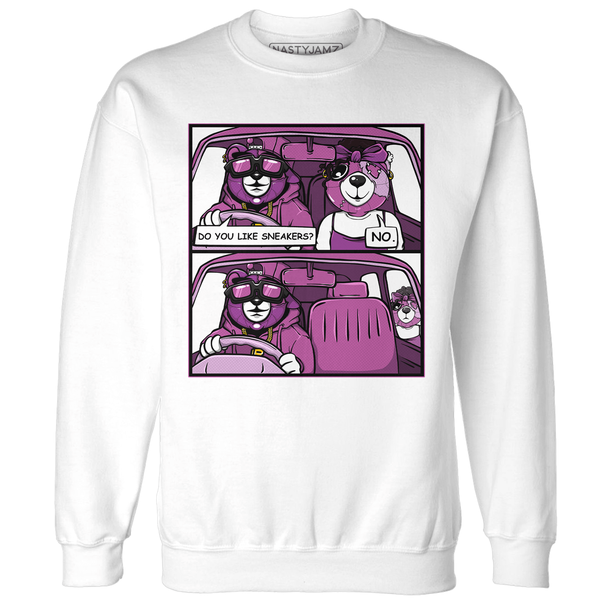 GS Hyper Violet 4s Sweatshirt Match Bye Her - NastyJamz
