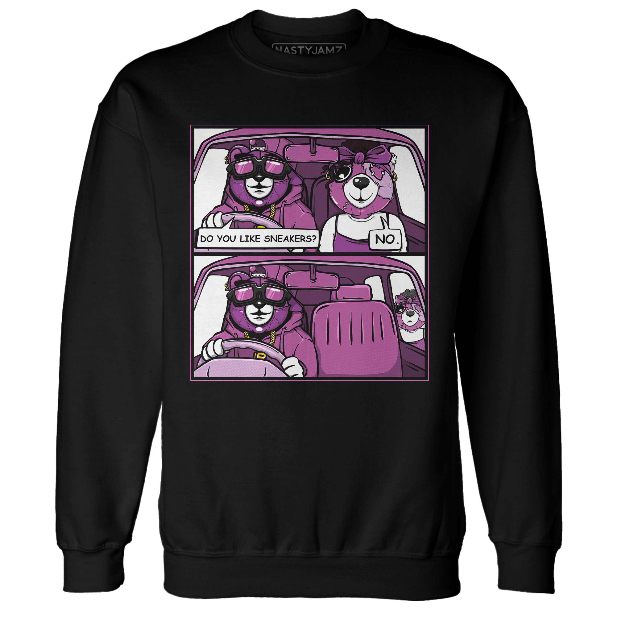 GS Hyper Violet 4s Sweatshirt Match Bye Her - NastyJamz