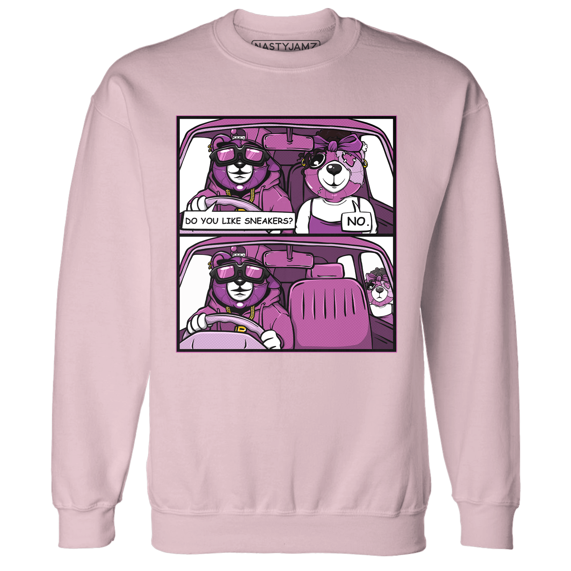 GS Hyper Violet 4s Sweatshirt Match Bye Her - NastyJamz