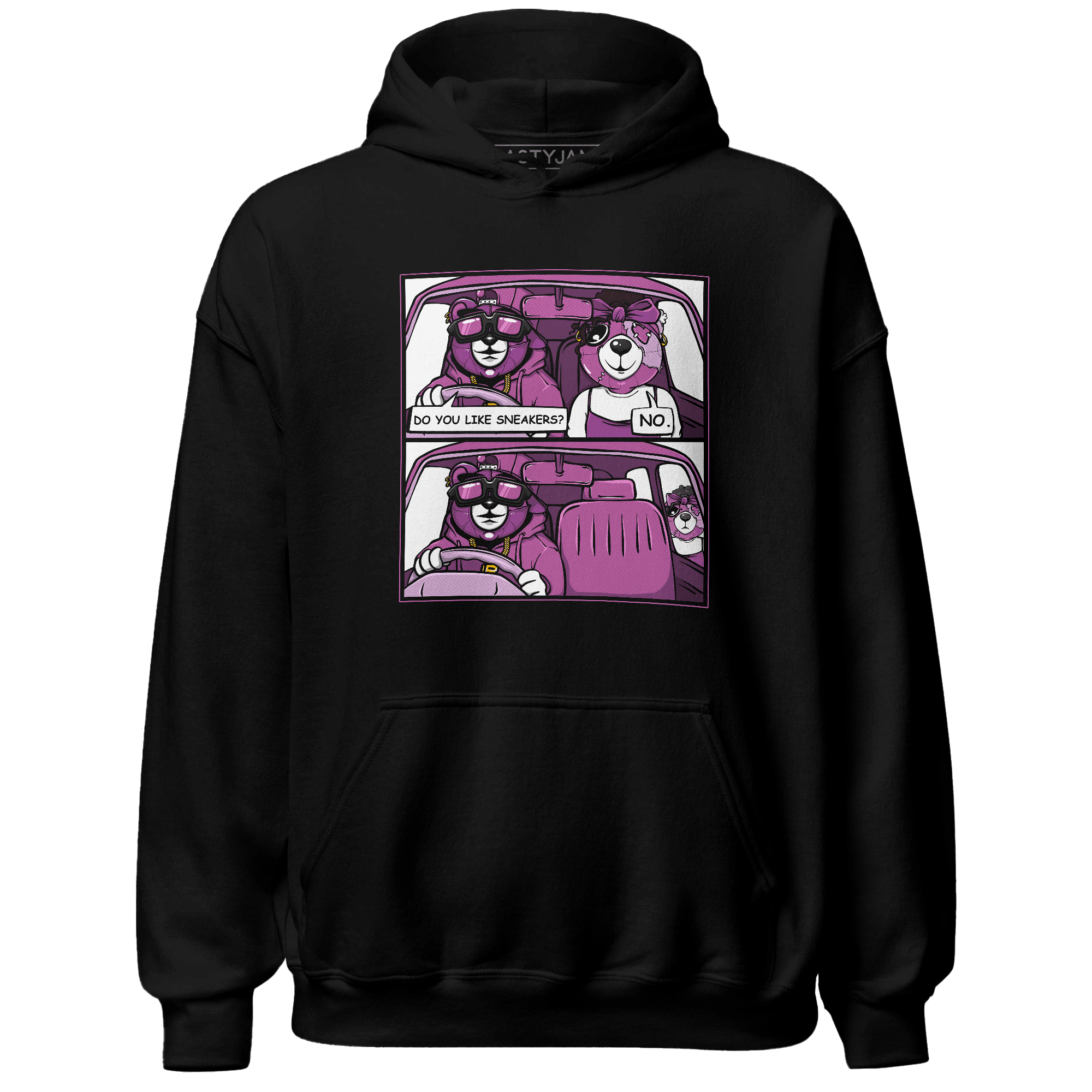 GS Hyper Violet 4s Hoodie Match Bye Her - NastyJamz