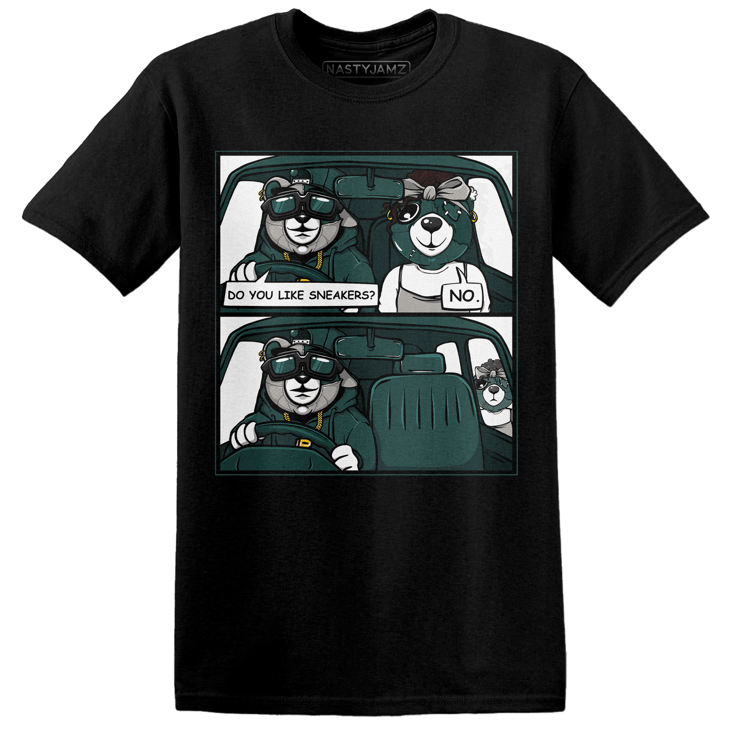 Oxidized Green 4s T Shirt Match Bye Her - NastyJamz