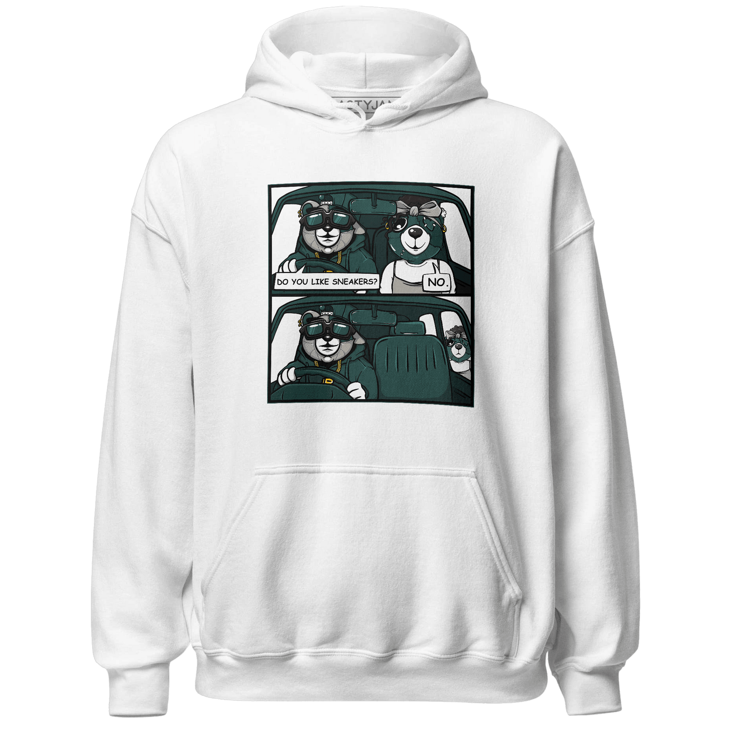 Oxidized Green 4s Hoodie Match Bye Her - NastyJamz