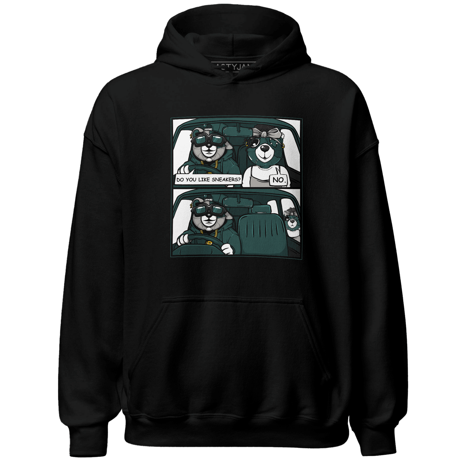 Oxidized Green 4s Hoodie Match Bye Her - NastyJamz