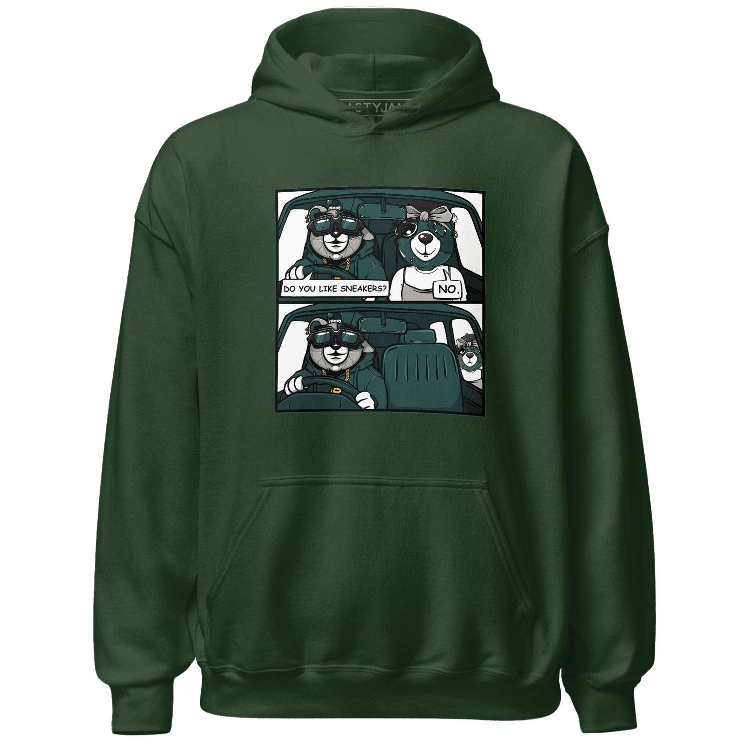 Oxidized Green 4s Hoodie Match Bye Her - NastyJamz