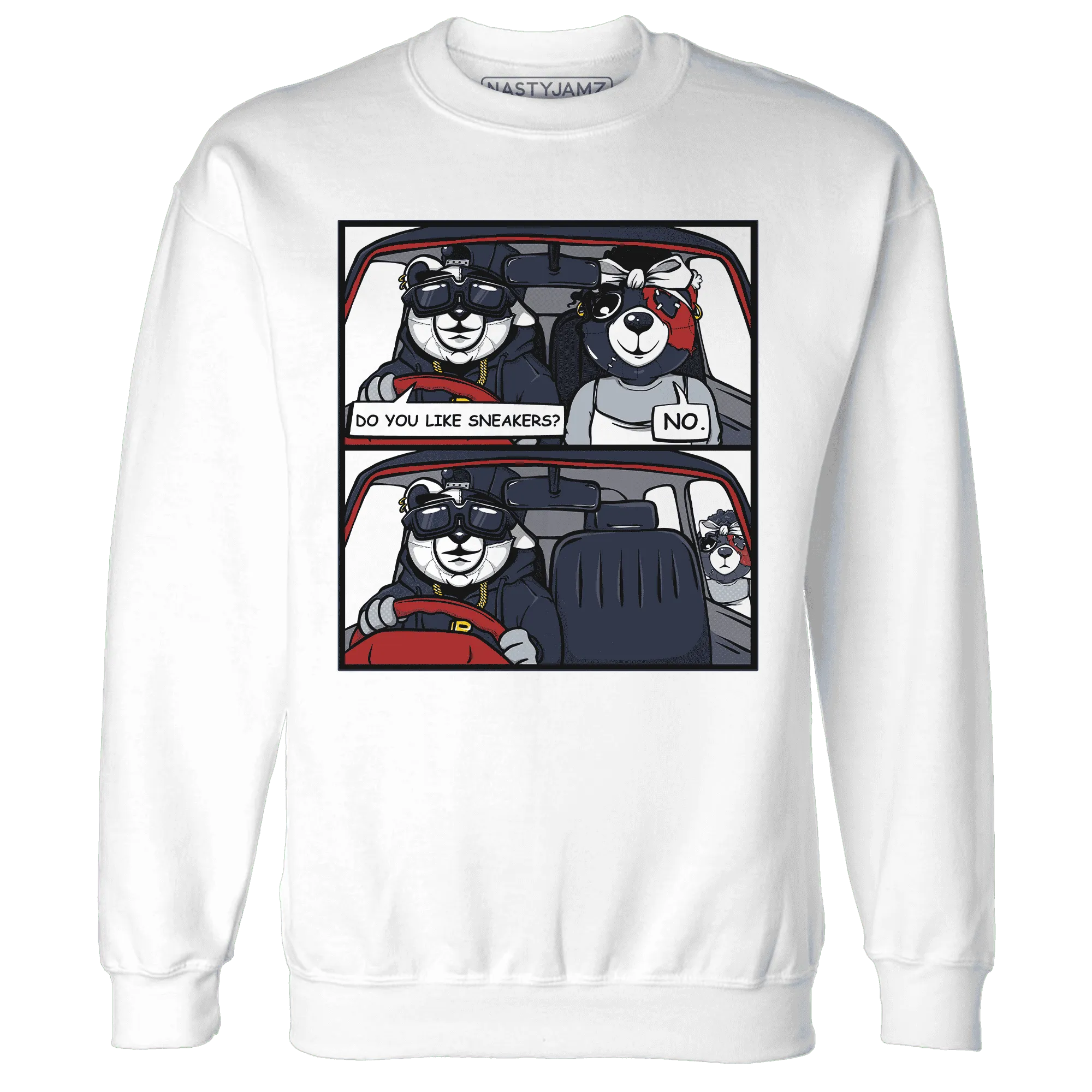 White-Navy-6s-Sweatshirt-Match-Bye-Her