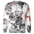 Cement-Grey-3s-Sweatshirt-Match-Cash-Money-3D-Splash-Paint