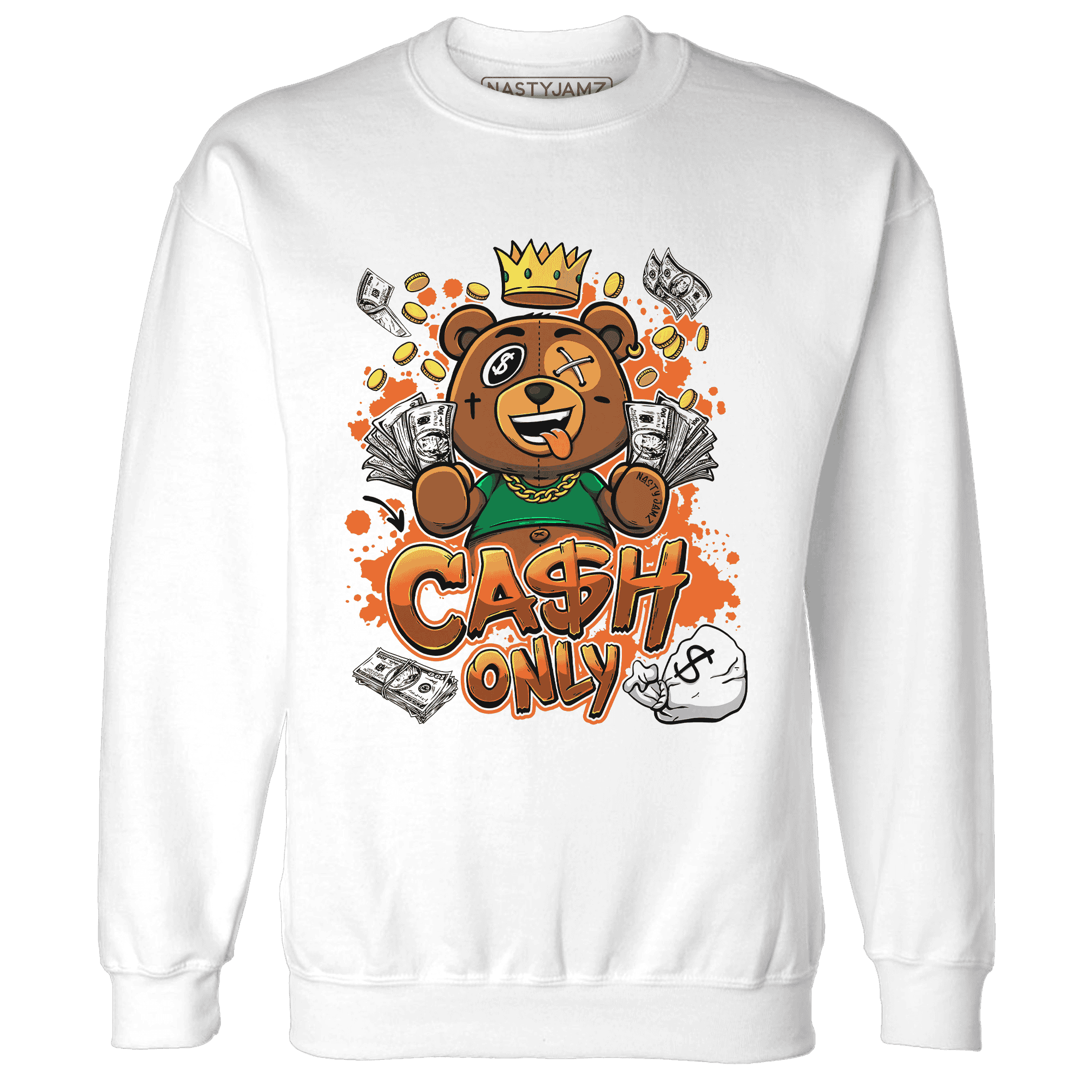 MAM Hurricanes 5s Sweatshirt Match Cash Only BER - NastyJamz