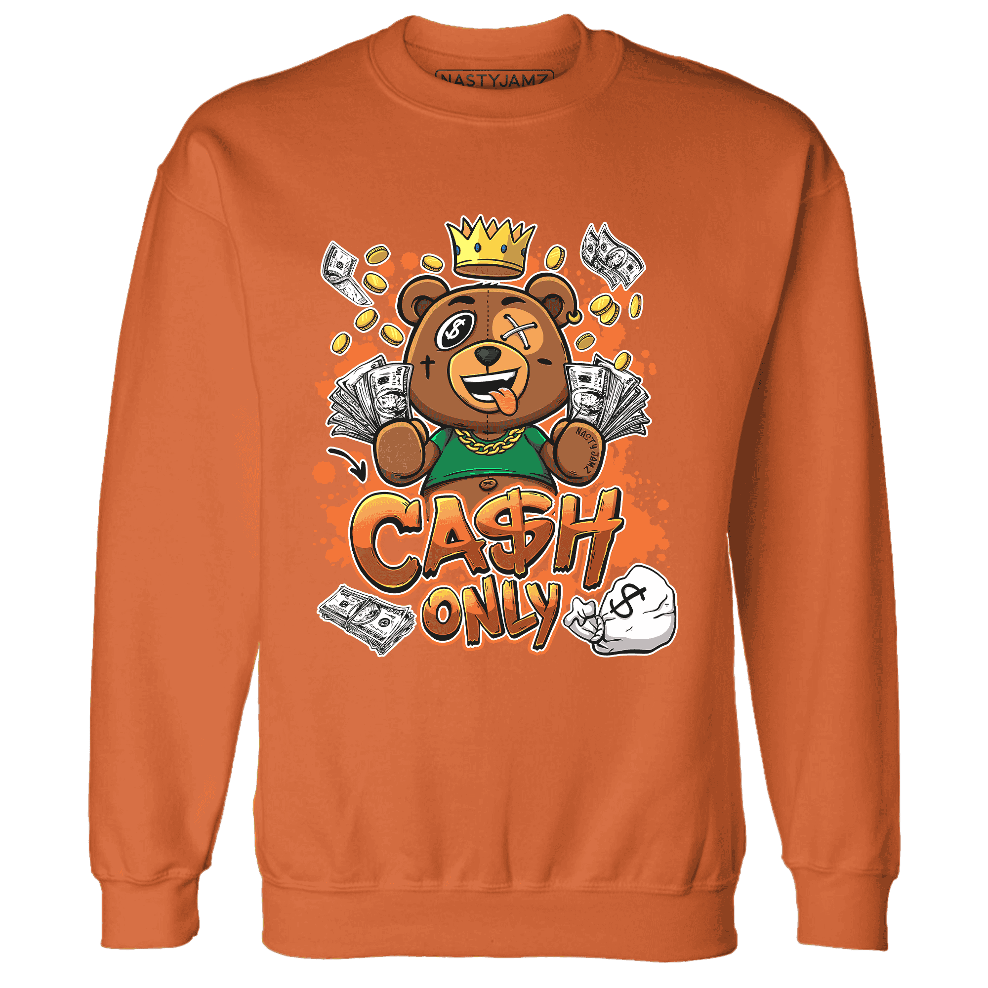 MAM Hurricanes 5s Sweatshirt Match Cash Only BER - NastyJamz