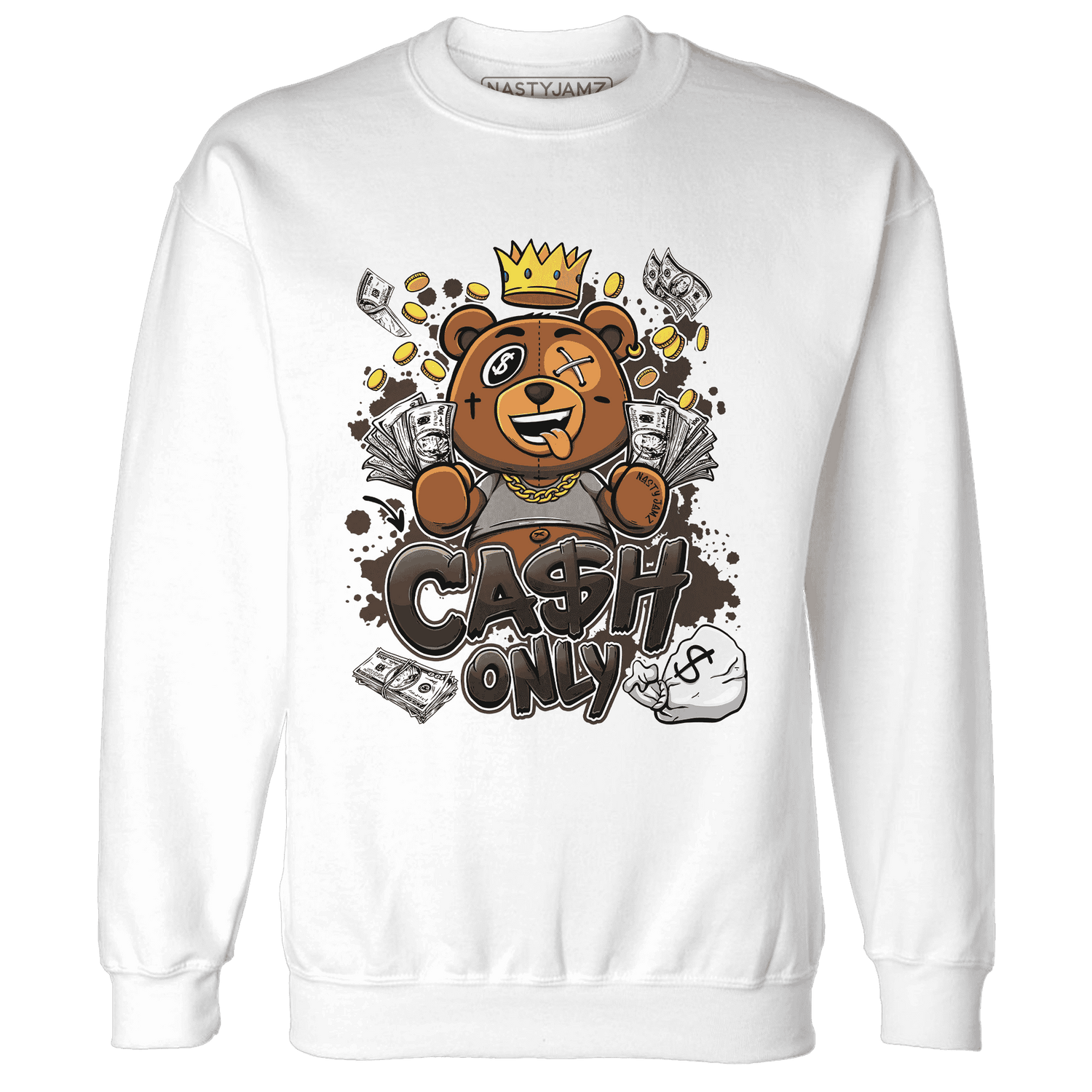 Dunk Low Baroque Brown Sweatshirt Match Cash Only BER - NastyJamz