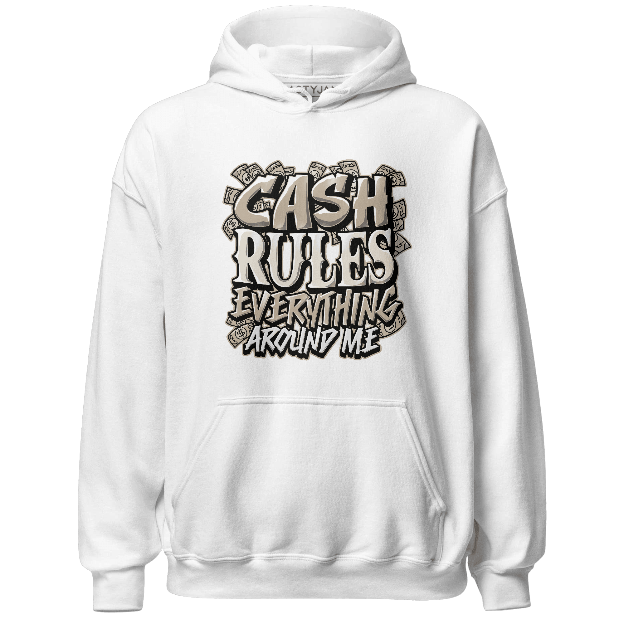Latte 1s Hoodie Match Cash Rule E A M - NastyJamz