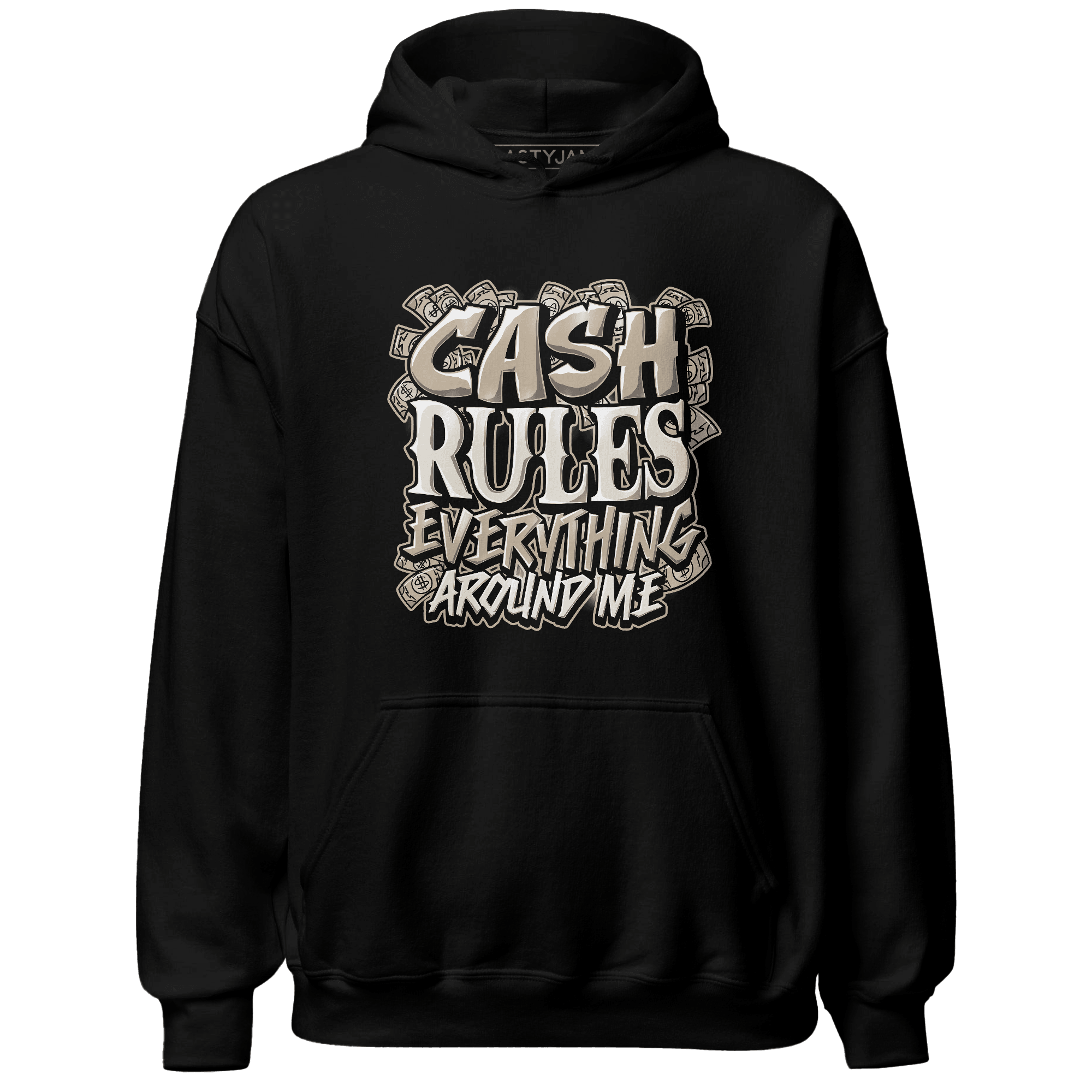 Latte 1s Hoodie Match Cash Rule E A M - NastyJamz