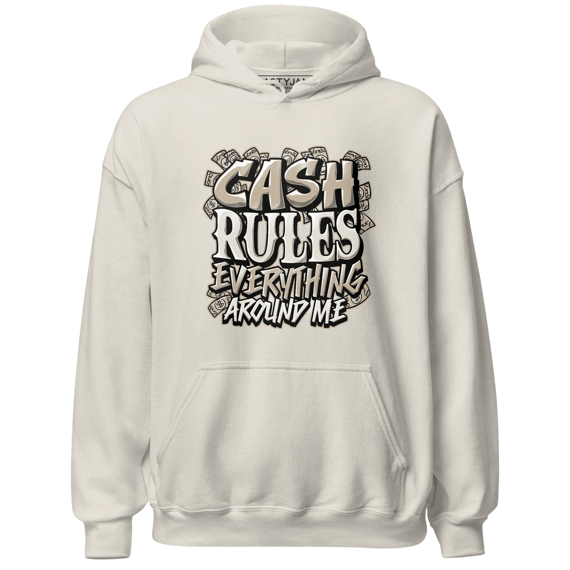Latte 1s Hoodie Match Cash Rule E A M - NastyJamz