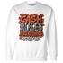Georgia Peach 3s Sweatshirt Match Cash Rule E A M - NastyJamz