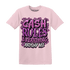 GS Hyper Violet 4s T Shirt Cash Rule E A M - NastyJamz