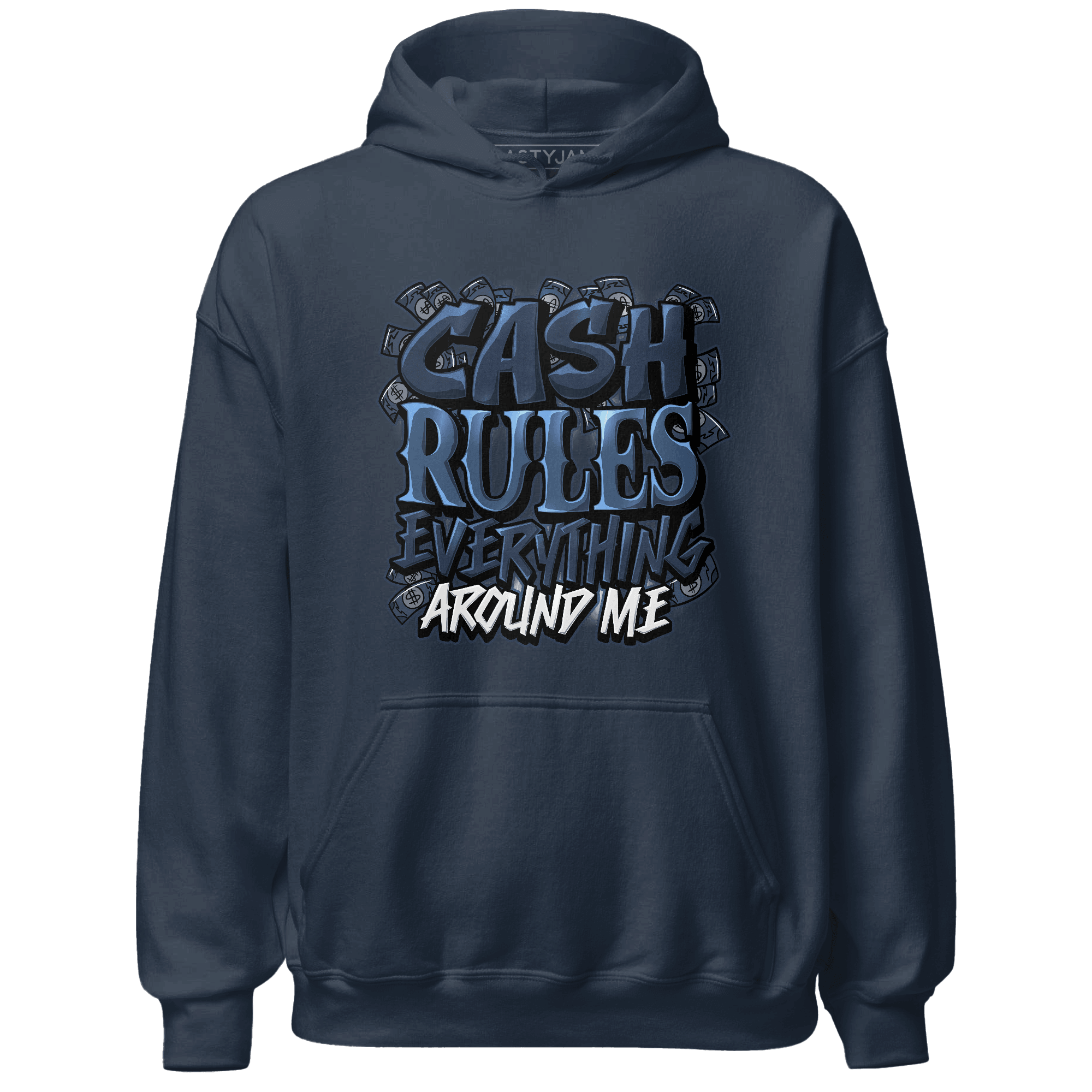 AM 1 86 Jackie RBS Hoodie Match Cash Rule E A M - NastyJamz